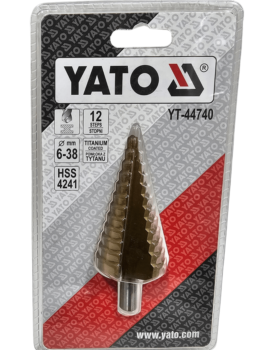 BROCA ESCALONADA 6 A 38MM YATO 0