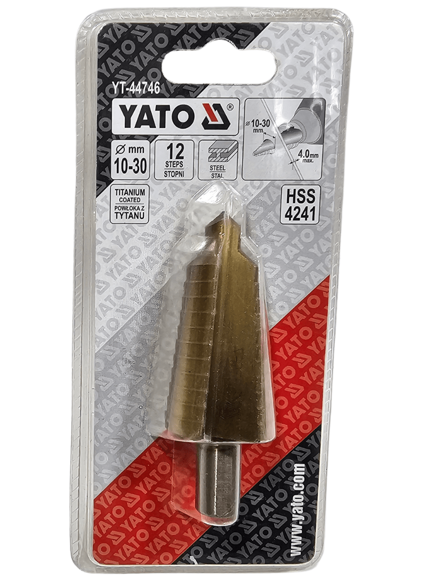 BROCA ESCALONADA 10 A 30MM YATO 1