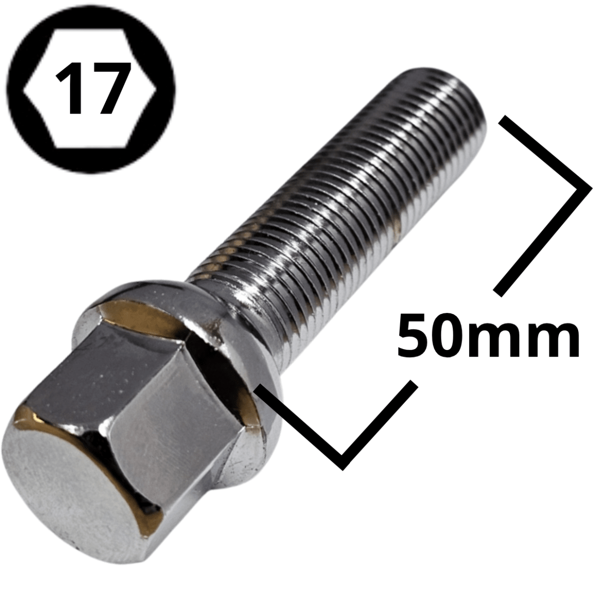 PERNO DE RUEDA 14X1.5X50 HEXAGONO 17 LARGO (#107)2