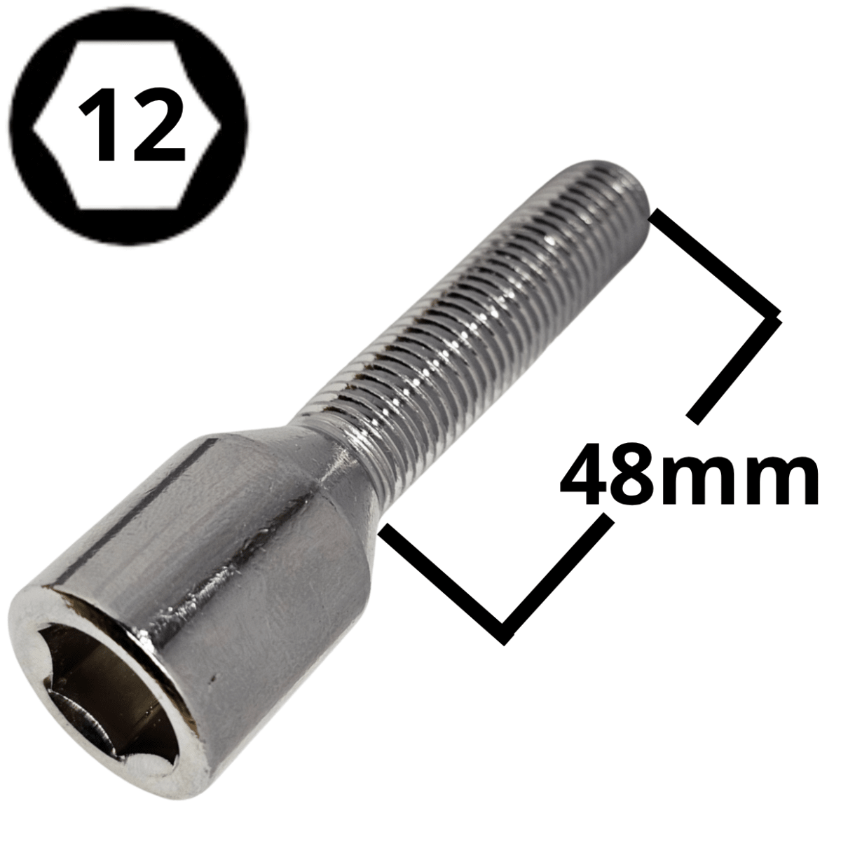 PERNO DE RUEDA 12X1.5X48 ALLEN (#151)2