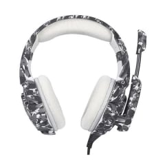Audífonos Gamer Onikuma K5 Diseño Camuflaje Gris Micrófono Audífonos Gamer Onikuma K5 Diseño Camuflaje Gris Micrófono