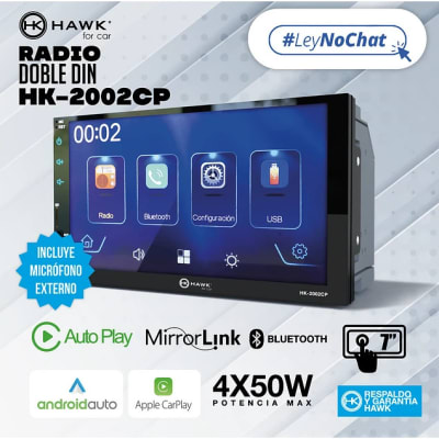 RADIO DOBLE DIN HK-2002CP