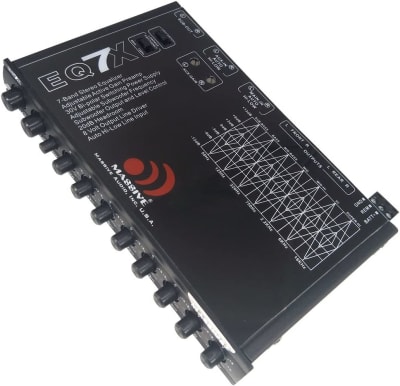 EQ7X - ECUALIZADOR GRÁFICO DE AUDIO DE 7 BANDAS