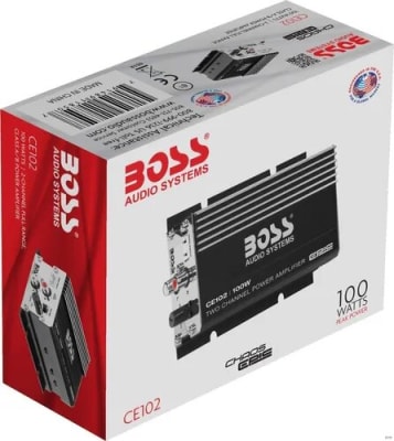 Amplificador Boss Audio Systems, 2 Canales, 100w, Clase A/b