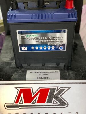 BATERÍA LIBRE MANTENIMIENTO 50 AMPERES