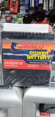 BATERIA LIBRE MANTENIMIENTO 35 AMPERES DRACO