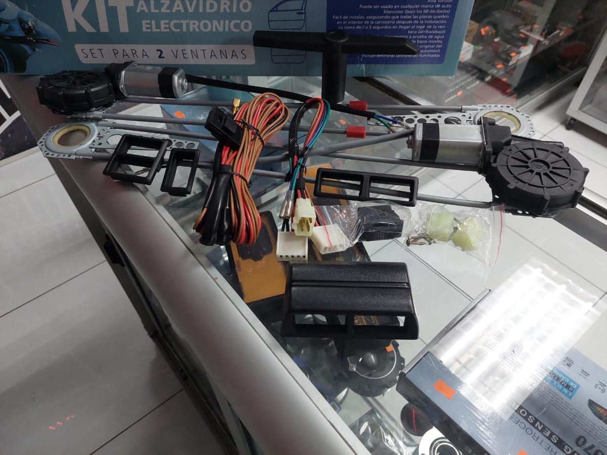 KIT ALZA VIDRIO PM-2WKSB 12V (2VENTANAS) 2