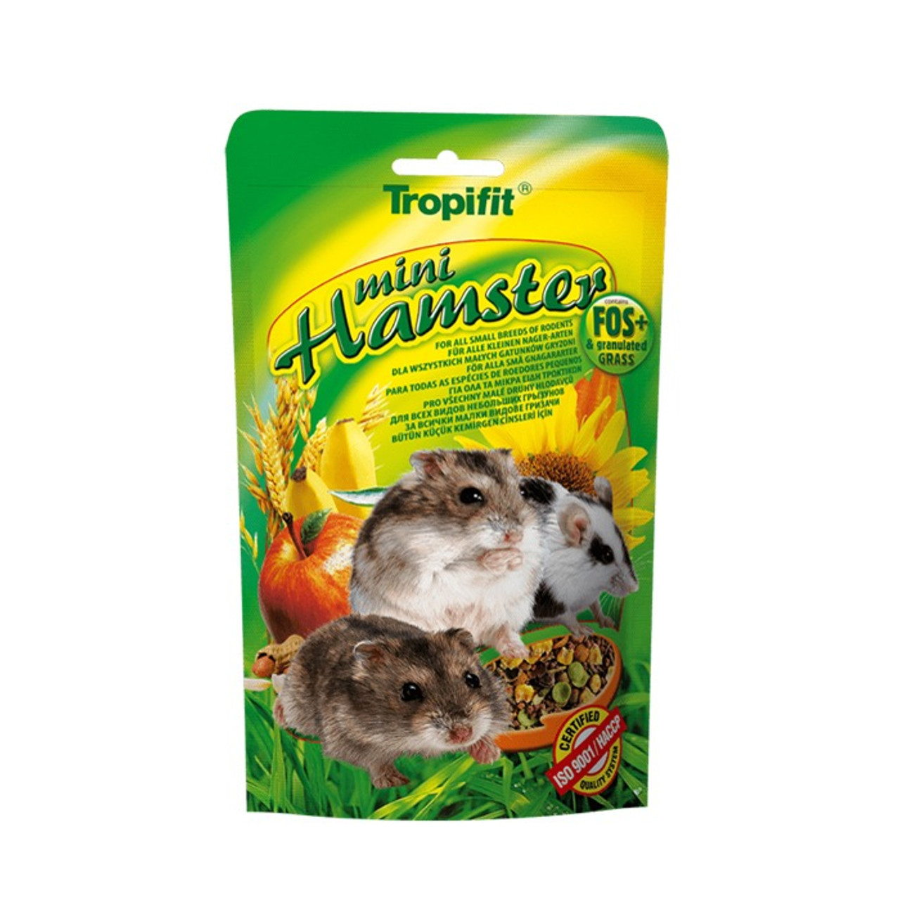 Cibo Per Criceti Super Premium - HamsterDream Expert Per Pelo E Pelle, 0.5kg