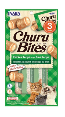 CHURU GATO BITES POLLO CON ATÚN (chicken wraps tuna recipe)