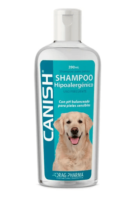 SHAMPOO CANISH PERRO HIPOALERGENICO 390 ML