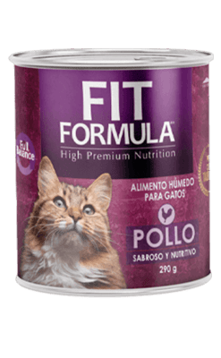 Lata Fit formula gato pollo 290 gr1