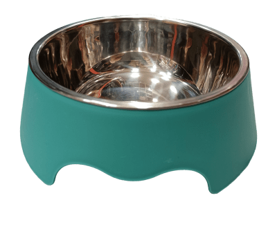 PLATO ACERO INOXIDABLE CON BASE TALLA M