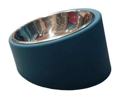 PLATO ACERO INOXIDABLE CON BASE INCLINADA