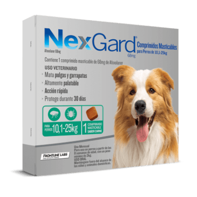 NEXGARD antiparasitario externo 10.1-25 kg