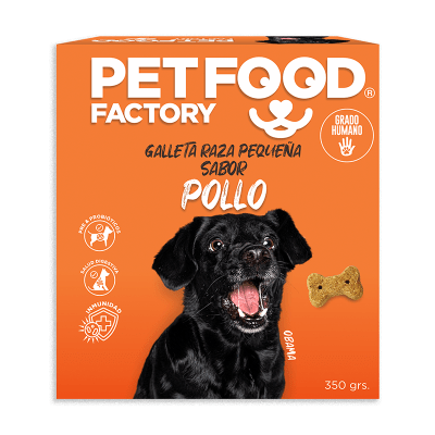 GALLETA PETFOOD RAZA PEQUEÑA sabor pollo 350 gr