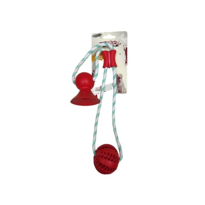 JUGUETE WARRIOR (limpieza dental) bola dentada con succión1