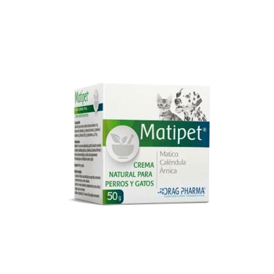 MATIPET CREMA NATURAL PERRO Y GATO 50 GR