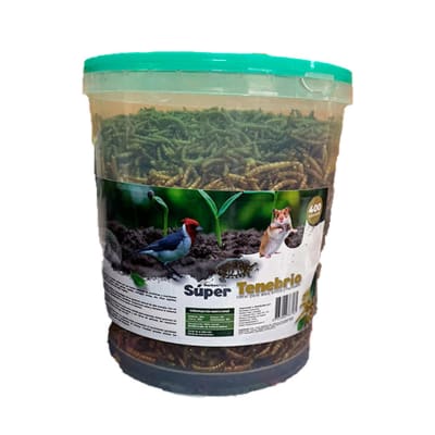 SUPER TENEBRIO MARBEN PETS aves, erizos y hamsters