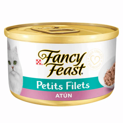 LATA FANCY FEAST petit filetes atún 85 gr