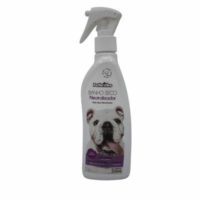 SHAMPOO BAÑO SECO PETBRILHO PERROS Y GATOS 200 ML