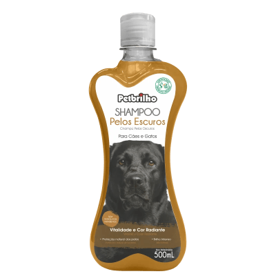 SHAMPOO PETBRILHO pelaje oscuro 500 ml