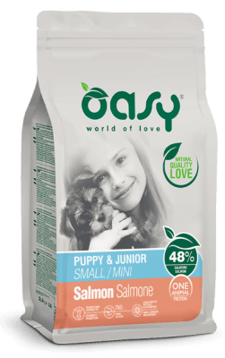 OASY PERRO PUPPY RAZA PEQUEÑA SALMON 2 kg