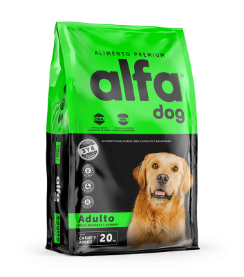 ALFA DOG PREMIUM ADULTO raza mediana a grande