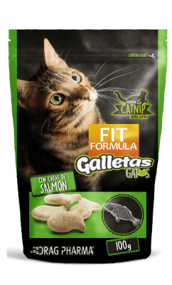 Galleta Fit Formula Gato Salmón con catnip 100 gr1