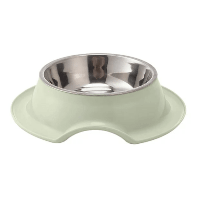 PLATO ACERO INOXIDABLE CON BASE ANTIDERRAME