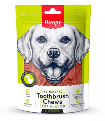 WANPY PERRO CEPILLO DIENTES MASTICABLE (TOOTHBRUSH CHEWS)