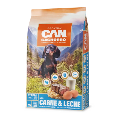 CAN CACHORRO sabor carne y leche 18 kg