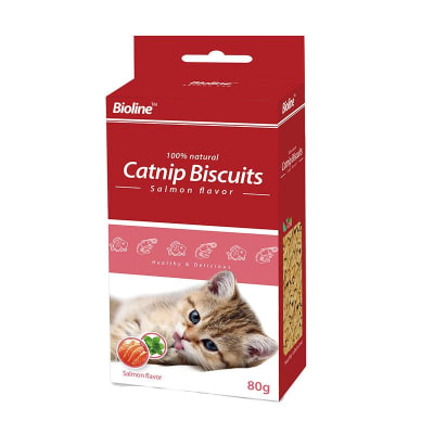 Catnip Biscuits Galleta Salmón Hierba gatera 80 gr1