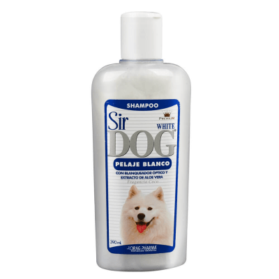 SIR DOG Shampoo Perro Pelaje Blanco 390 ml1
