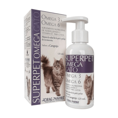 Omega 3 y 6 SuperPet gato 125 Ml