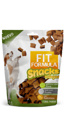 Fit Formula perro calugones sabor a filete 65 Gr