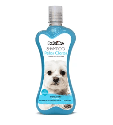 SHAMPOO PETBRILHO Pelaje blanco 500 ml