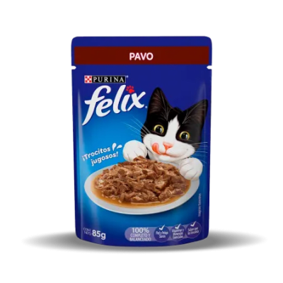 POUCH FELIX pavo 85 gr