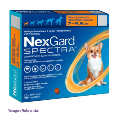 NEXGARD SPECTRA 1 COMPRIMIDO