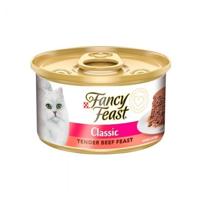 LATA FANCY FEAST mousse carne 85 gr
