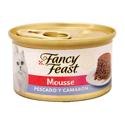 LATA FANCY FEAST mousse pez camarón 85 gr1