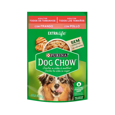 POUCH DOG CHOW raza pequeña pollo 100 gr