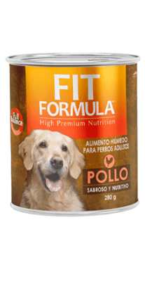 Lata Fit Formula perro pollo 280 Grs1