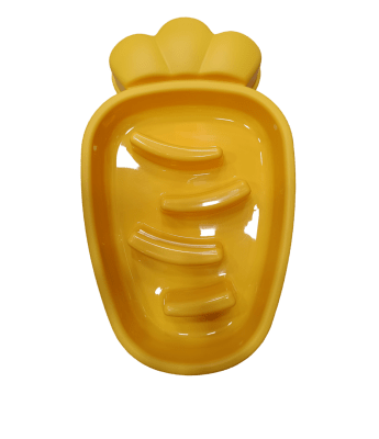 PLATO ALIMENTACION LENTA Forma zanahoria