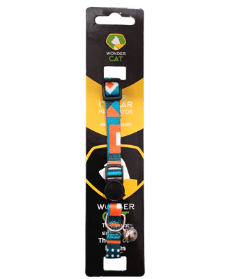 Collar Wonder Cat geométrico