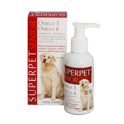 Omega 3 y 6 Superpet Perro Senior 125 ML