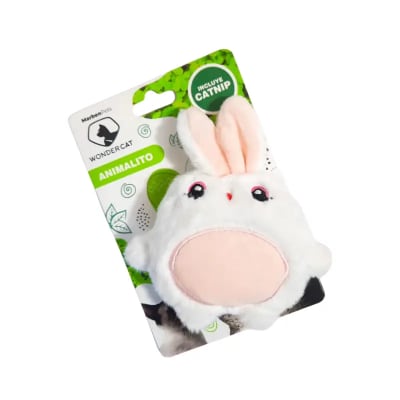 PELUCHE CON CATNIP WONDER CAT ANIMALITO 8 cm