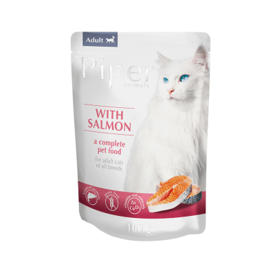 POUCH PIPER GATO salmón 100 gr