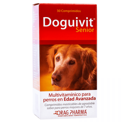 DOGUIVIT multivitamínicos y minerales senior +7 años 30 Comprimidos