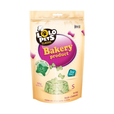 GALLETAS LOLO PETS menta 350 GR
