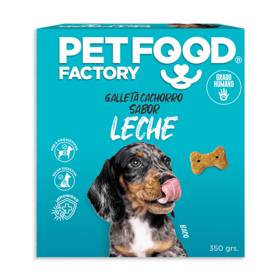 GALLETA PETFOOD CACHORRO sabor leche 350 gr